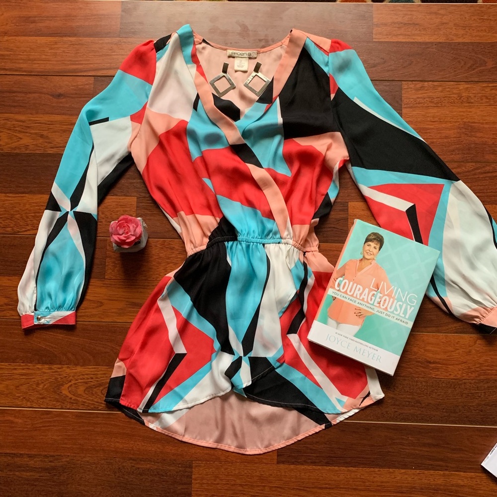 Geometric Blouse